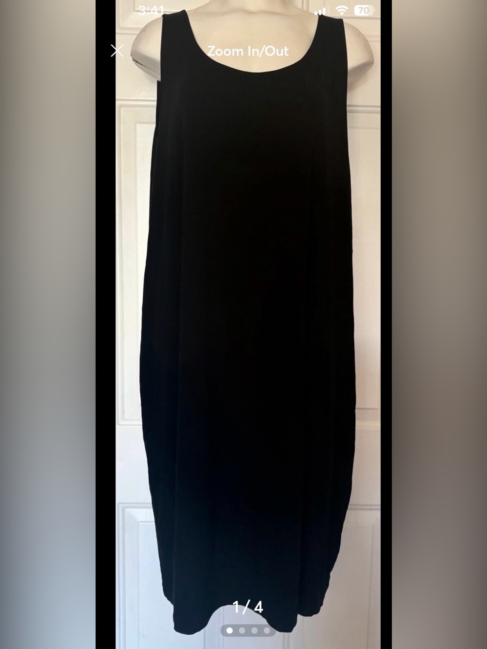 Knit sleeveless midi dress Eileen Fisher Woman’s size 1X